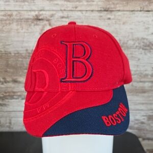 Bay State Apparel 100% Acrylic Boston Red Sox Baseball Hat Unisex Adjustable